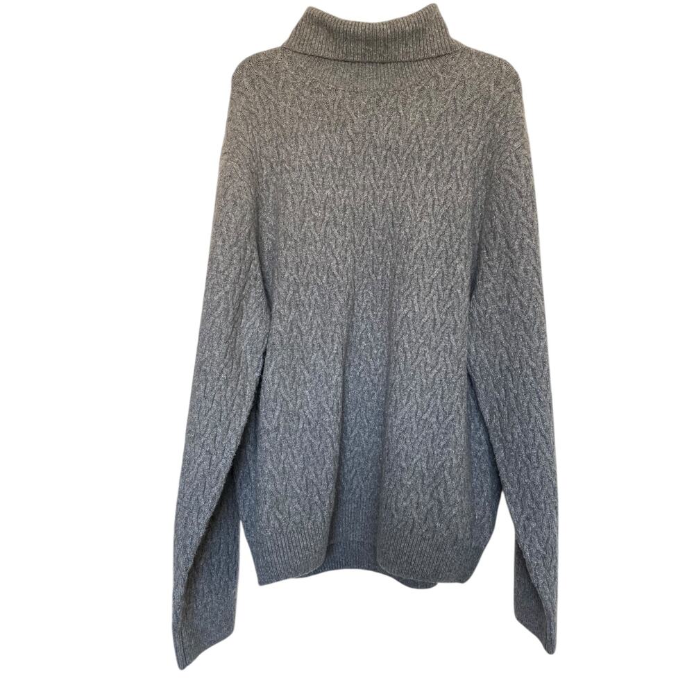 NWT MAGASCHONI MAN Wool Turtleneck Knit Sweater Size X-Large